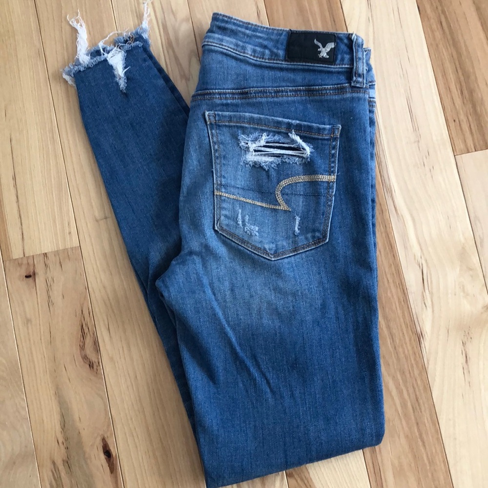 American Eagle Hi Rise Super Stretch Jegging